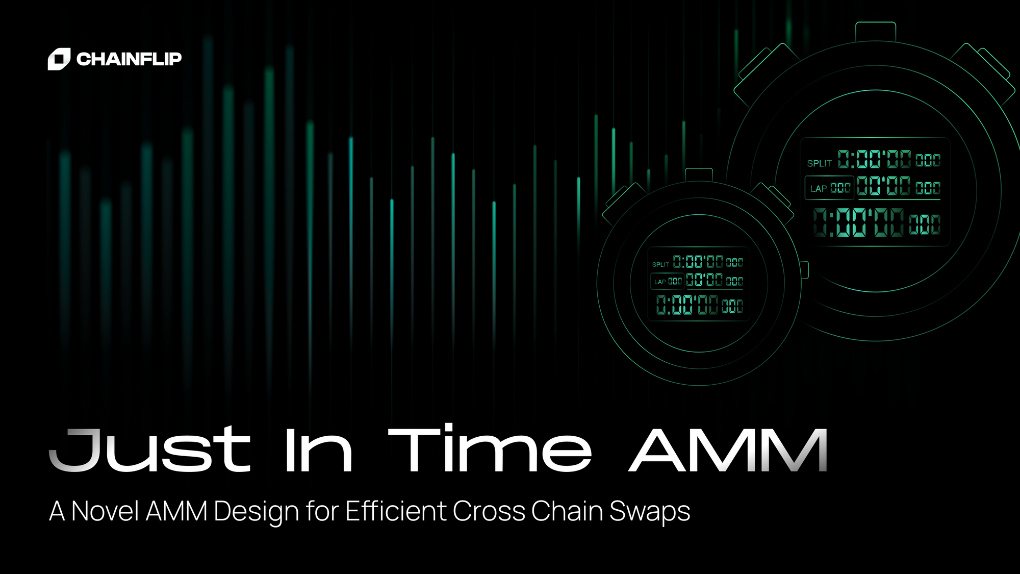 Presenting: Just In Time (JIT) - A Novel AMM Protocol Design for Decentralised Crosschain Swaps