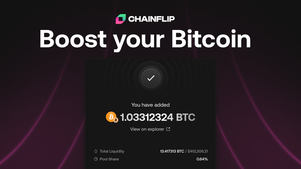 Boost Bitcoin with Chainflip: High-Yield Opportunities for Liquidity Providers